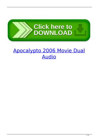 Apocalypto Dual Audio 720p Download